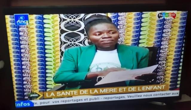 Émission télévisée à la RTNC 3